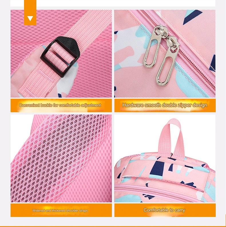 School Bag Multifunction Colorful Printing Backpack 1639-7 - Image 9