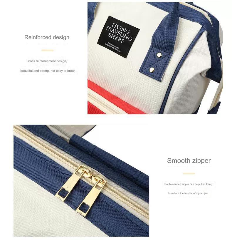 Travel Backpack Nursing Bag for Baby Care Women's Fashion Bag MJ260 - Image 9