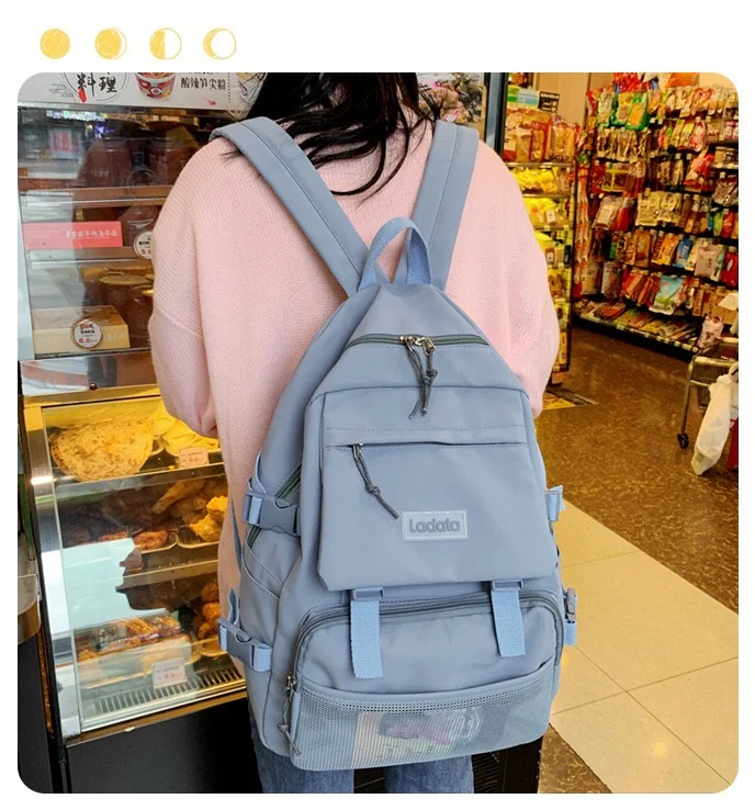 Pink Girls School Bags 6K12H - Image 3