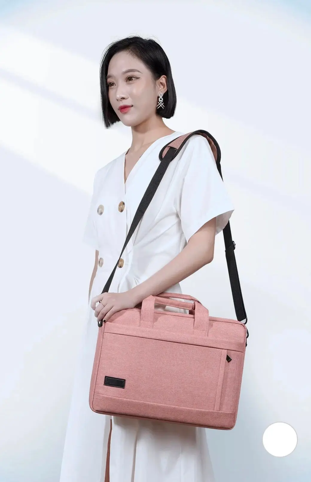 Pink Laptop File Bag 13, 17 inch For Men Womens 4072 - Image 2