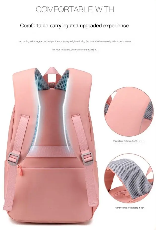 College Bag, Backpack, and Shoulder Bag lightweight 1232 - Image 5