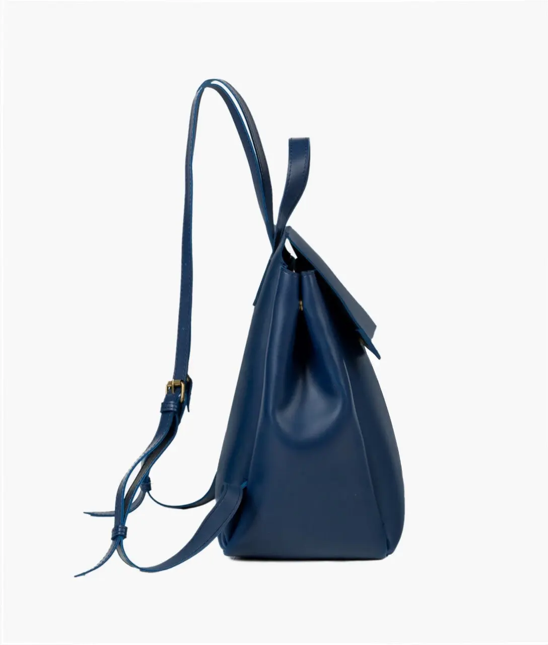 Blue Women Leather Backpacks 557 - Image 6