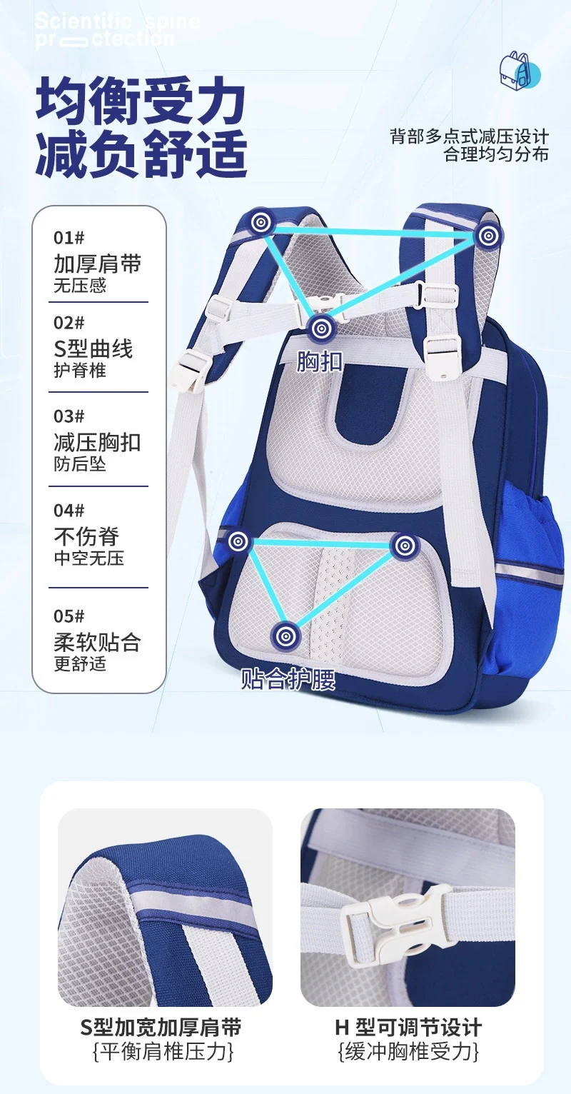 Premium Kids Backpack – Durable & Spacious School Bag for Little Explorers | Trendy & Comfortable ( Best For Playgroup to 3rd Class) - Image 8