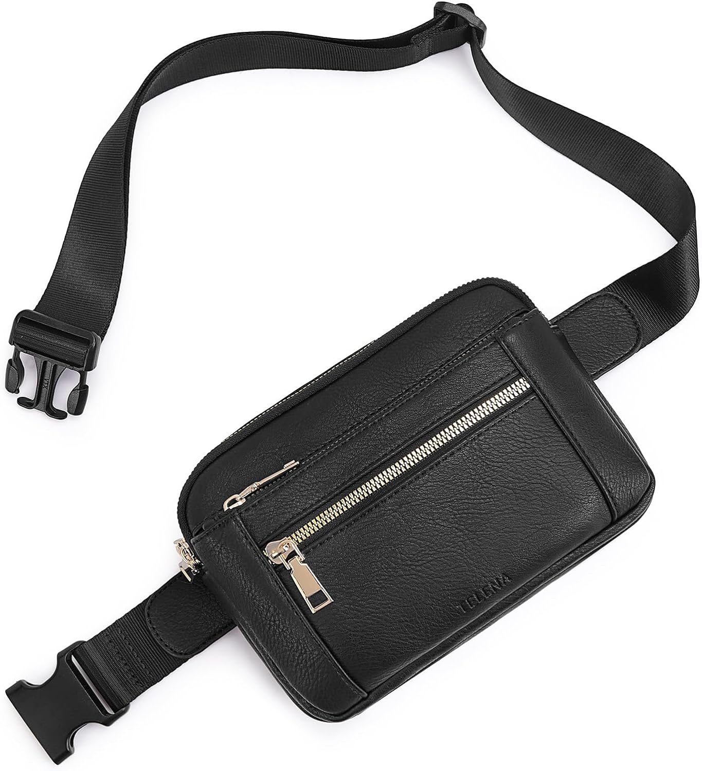 Premium Leather Fanny Pack - Lightweight Waist Bag with Adjustable Belt - Image 8