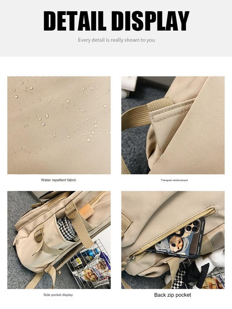 School Backpack Classic Casual Daypack for Travel 810 - Image 8