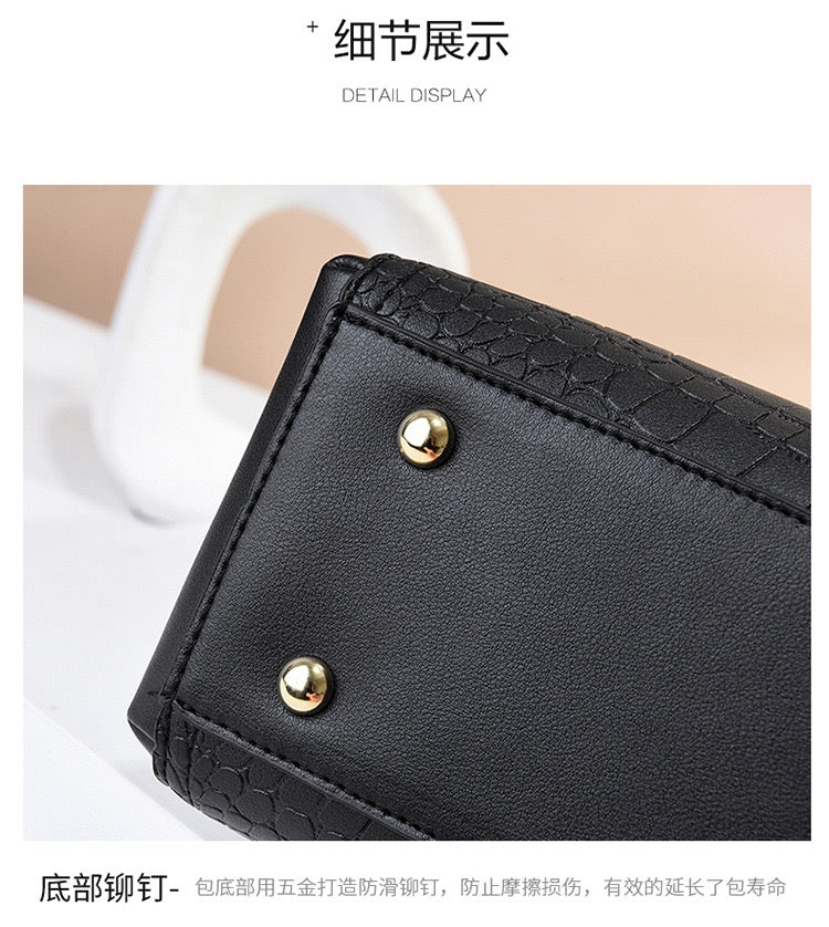 Black Trendy fashion Latest luxury bags | Women Handbags 626 - Image 8