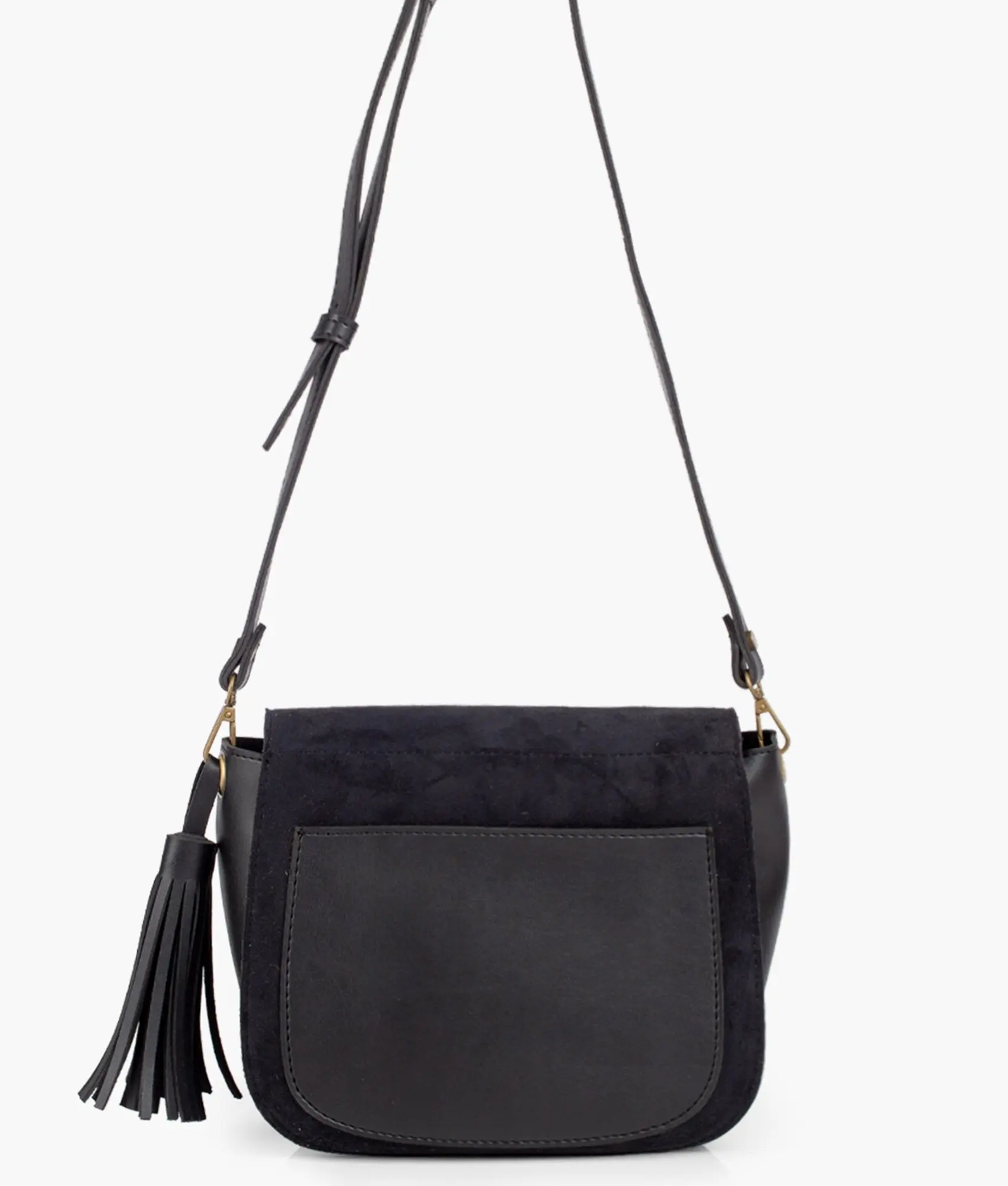 Black valvet  Handbag For Girls 607 - Image 4