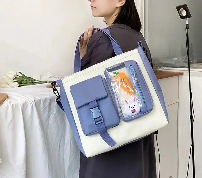 5 pcs Bunny Bag Travel Multifunctional Large Capacity Canvas Bag 978 - Image 9