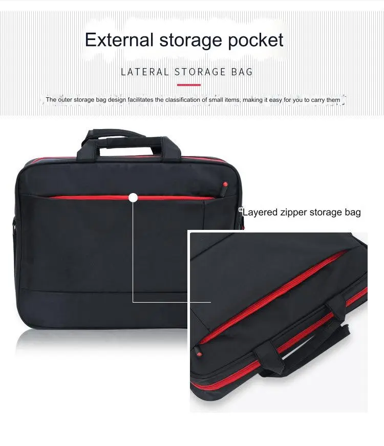 Black Thinkpad Laptop File Bag 4073 - Image 15