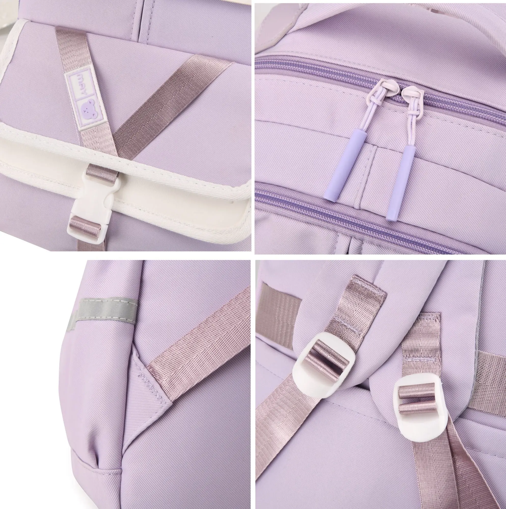 Durable Korean Vibe Unisex Backpack MS21 - Image 11