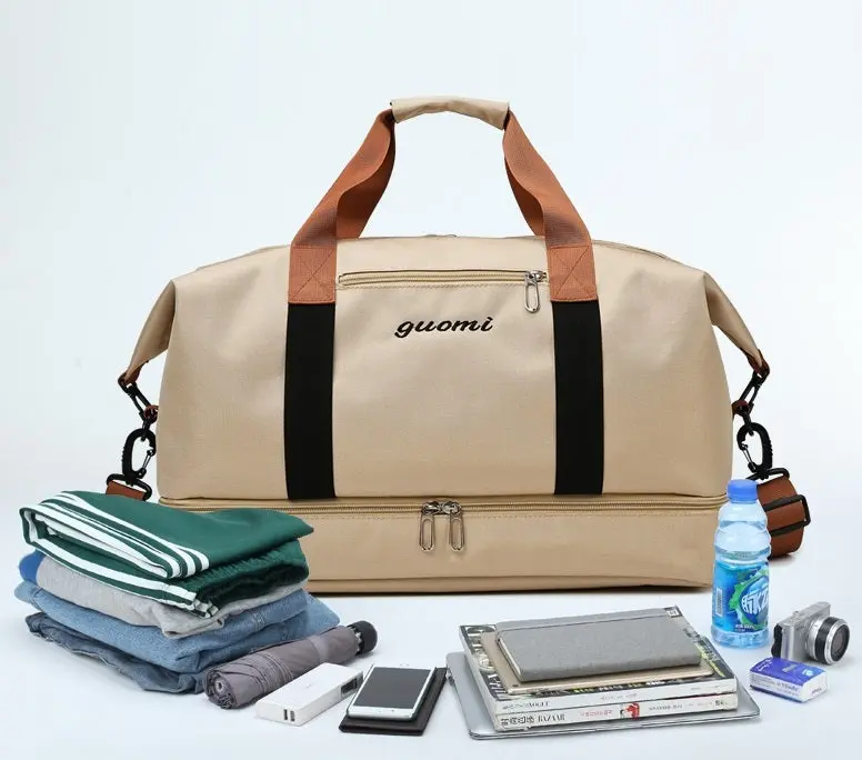 Red Travel Duffel Bag for Men & Women 4130 - Image 7