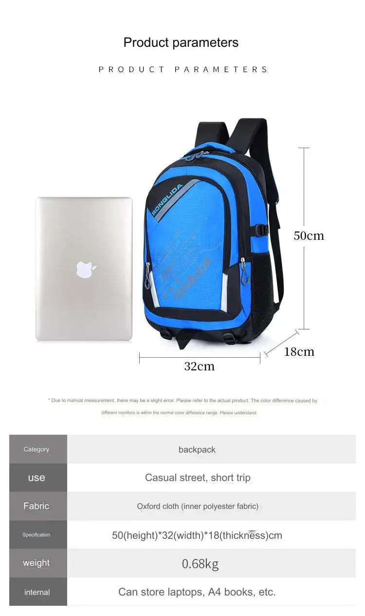 RONGLIDA  Waterproof Men's Laptop Bags | Casual Shoulder Backpack 1211 - Image 3