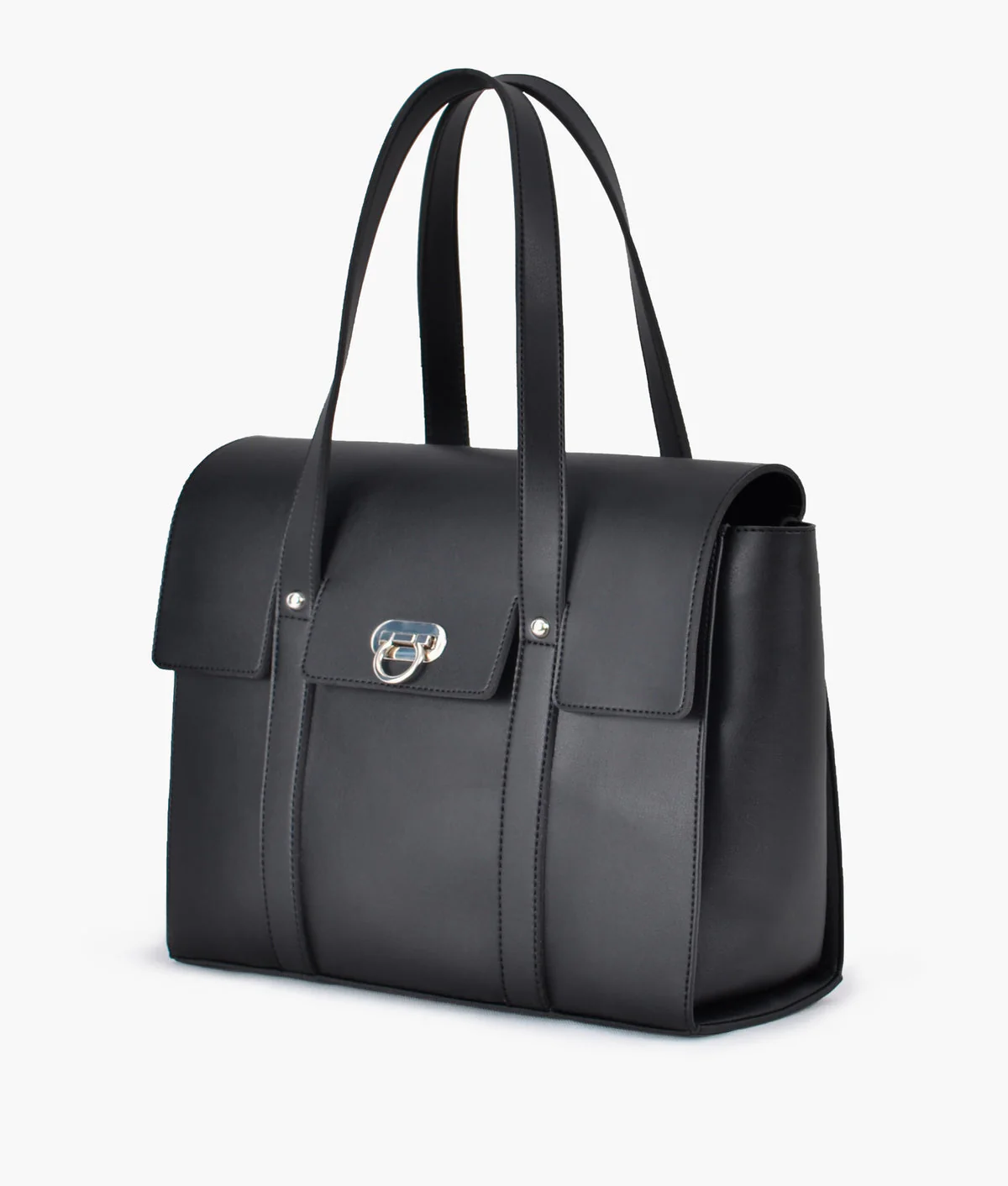 Black Spacious Weekender Totes: Perfect for Travel & Adventures 604 - Image 2