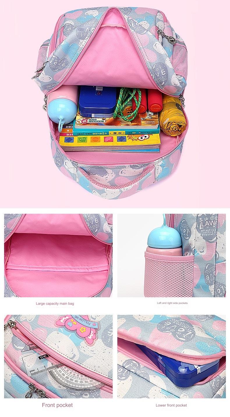 Imported Backpacks For School Girls 1639-6 - Image 7