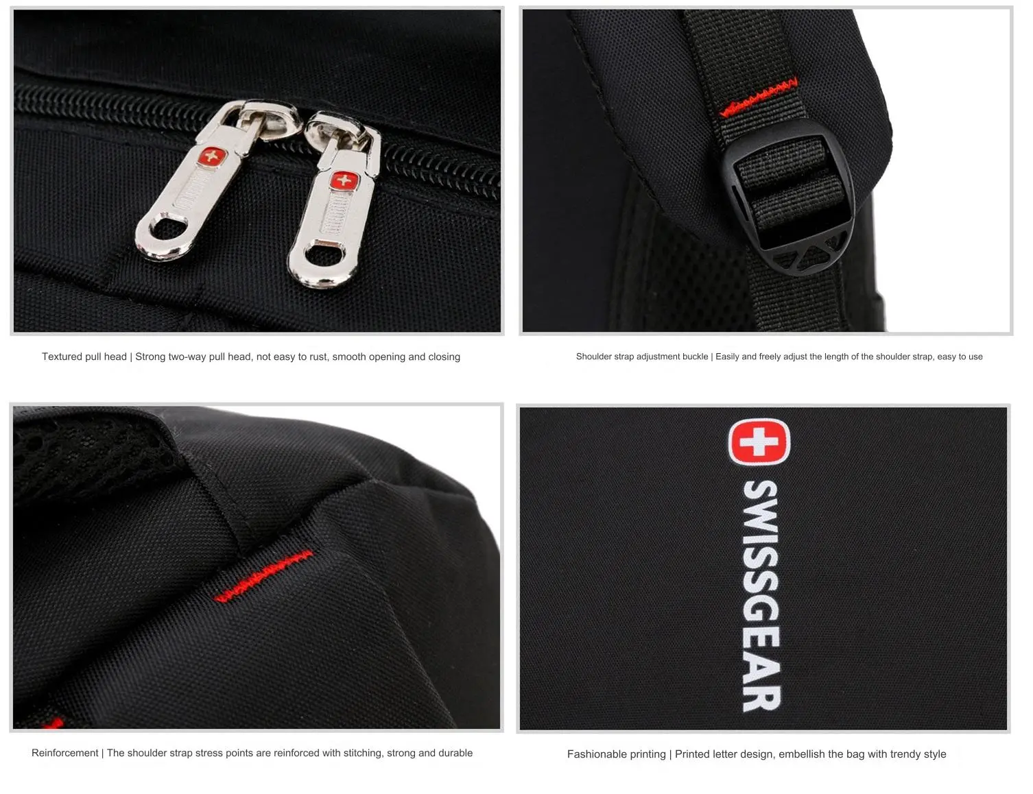 SWISSGEAR 16 inch Laptop Backpack - 1220 - Image 5