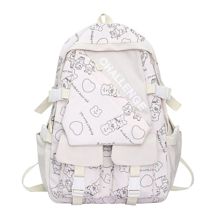 Schoolbag Japanese Large Capacity High School Student College Student Backpack ZK410