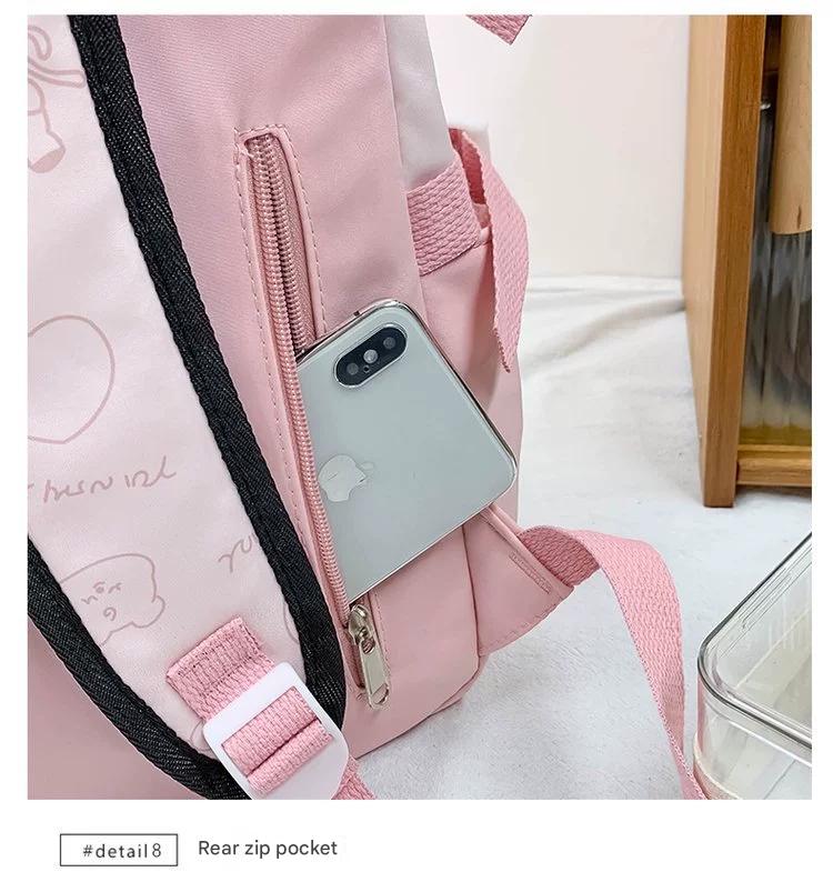 Schoolbag Japanese Large Capacity High School Student College Student Backpack ZK410 - Image 11