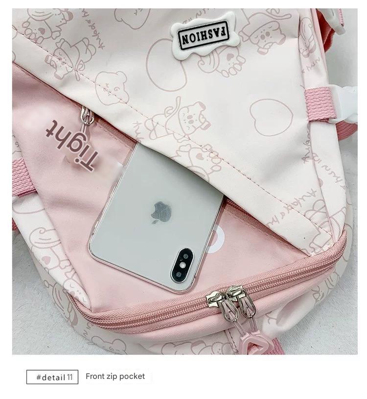 Schoolbag Japanese Large Capacity High School Student College Student Backpack ZK410 - Image 14