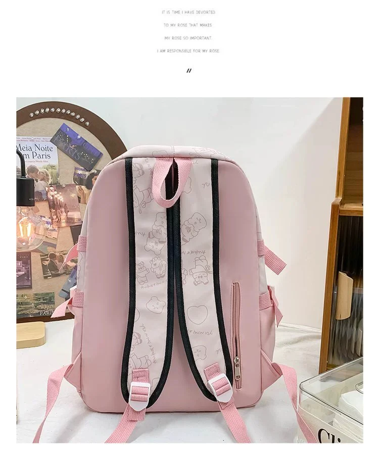 Schoolbag Japanese Large Capacity High School Student College Student Backpack ZK410 - Image 20