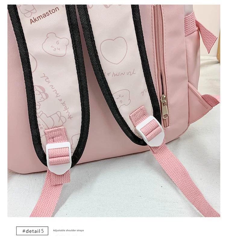 Schoolbag Japanese Large Capacity High School Student College Student Backpack ZK410 - Image 8