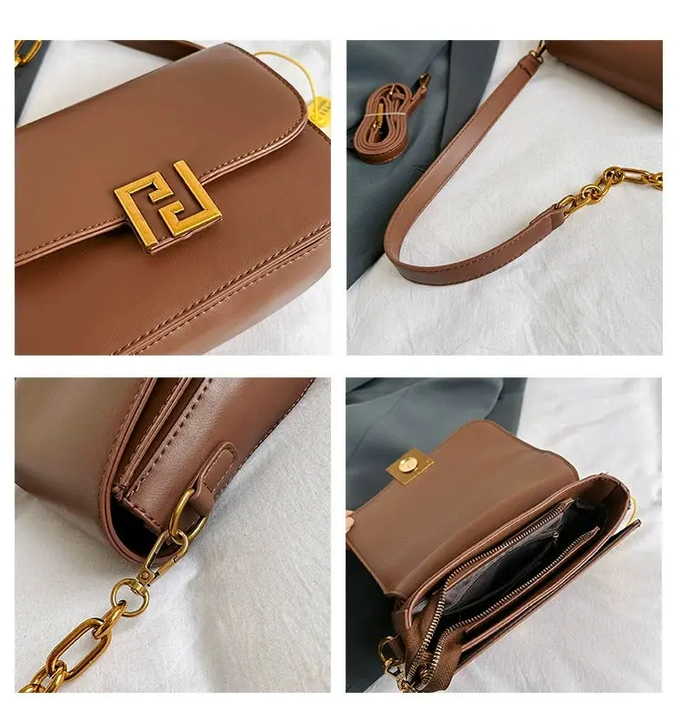 FENDI Leather Crossbody Bag 267 - Image 11