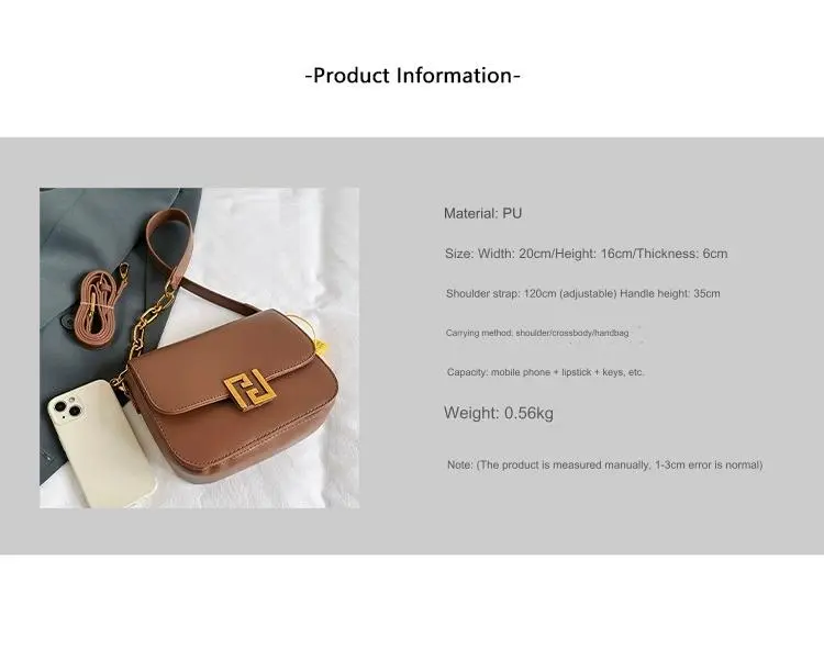 FENDI Leather Crossbody Bag 267 - Image 13