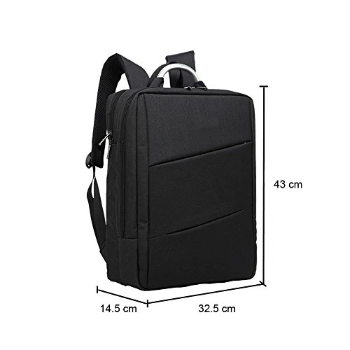 Sleek Black Business Laptop Backpack – Minimalist & Modern Design - Image 6