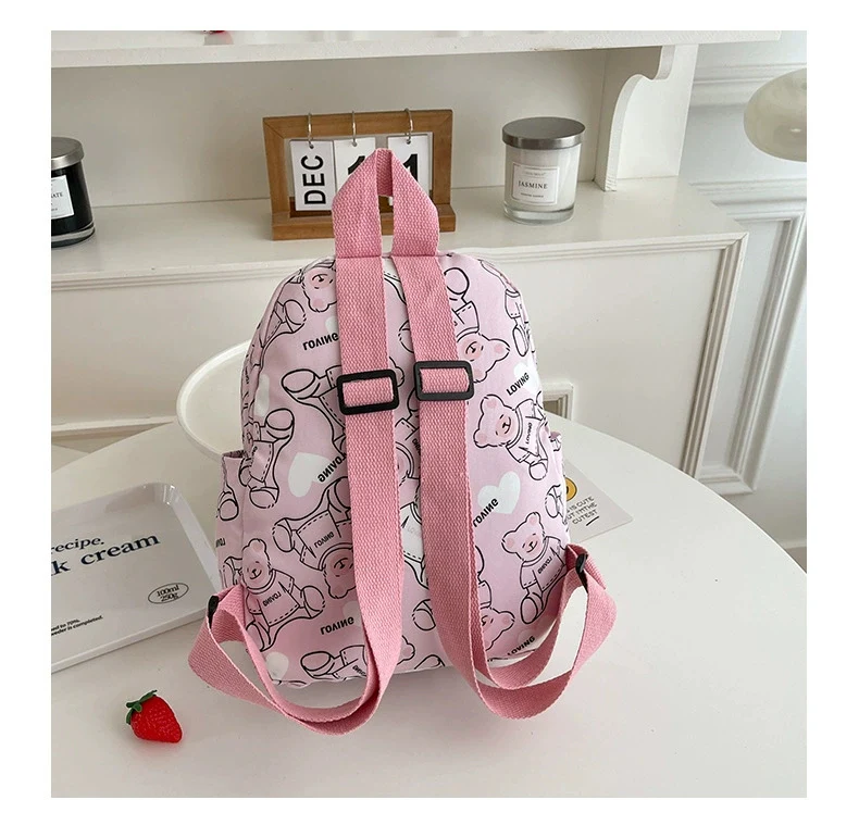 Student bag backpack children bag in one cartoon doll bag For Nursery, Kg And One Class ZK417 - Image 14