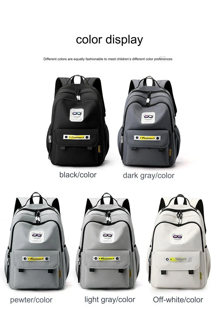 Stylish Kids Backpack With Special Gradient Decorative design KH18 - Image 8