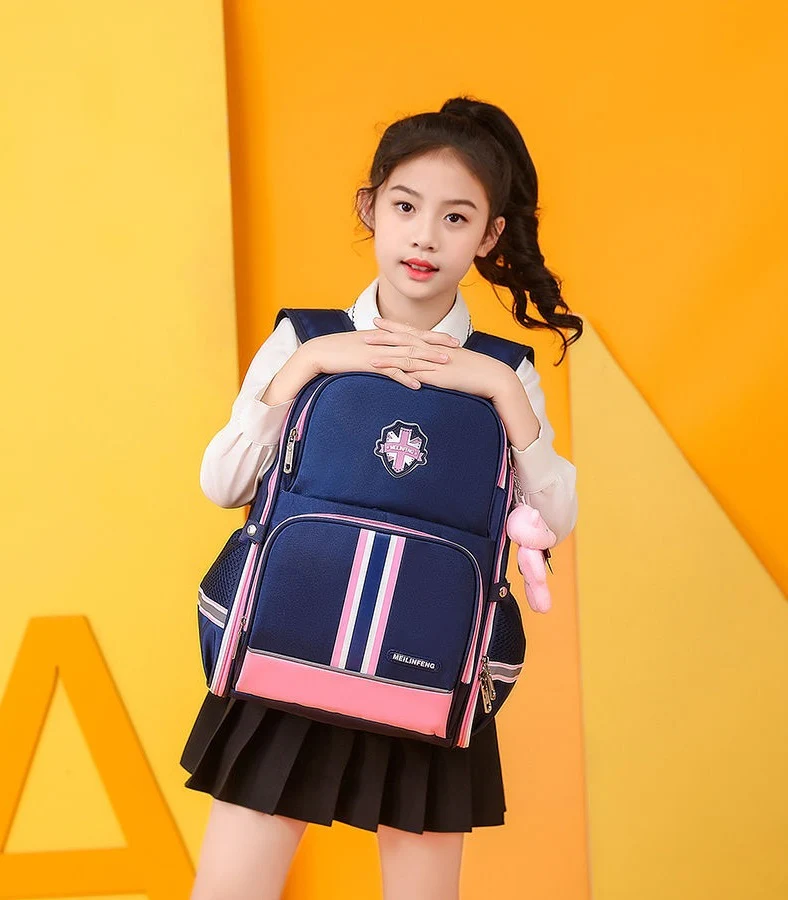 Stylish Blue Student School Bag for Kids - Model 4169 - Image 3