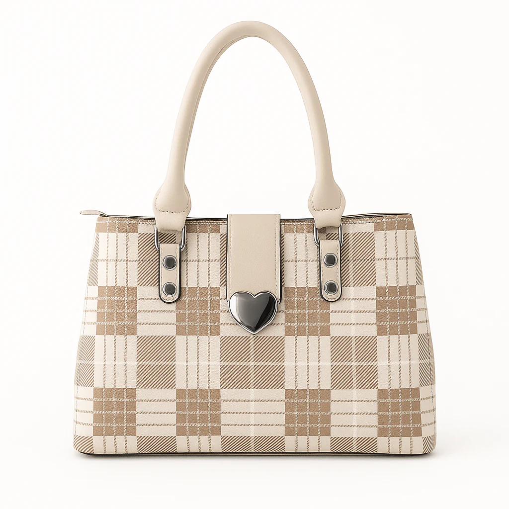 Stylish Check Handbag for Women Daily & Party Use – Luxury Style on Sale  F882