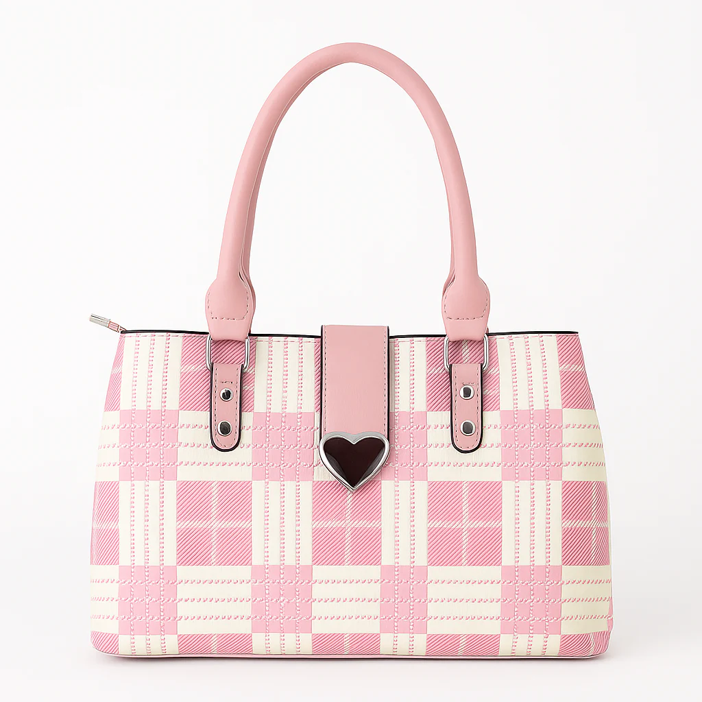 Stylish Check Handbag for Women Daily & Party Use – Luxury Style on Sale  F882