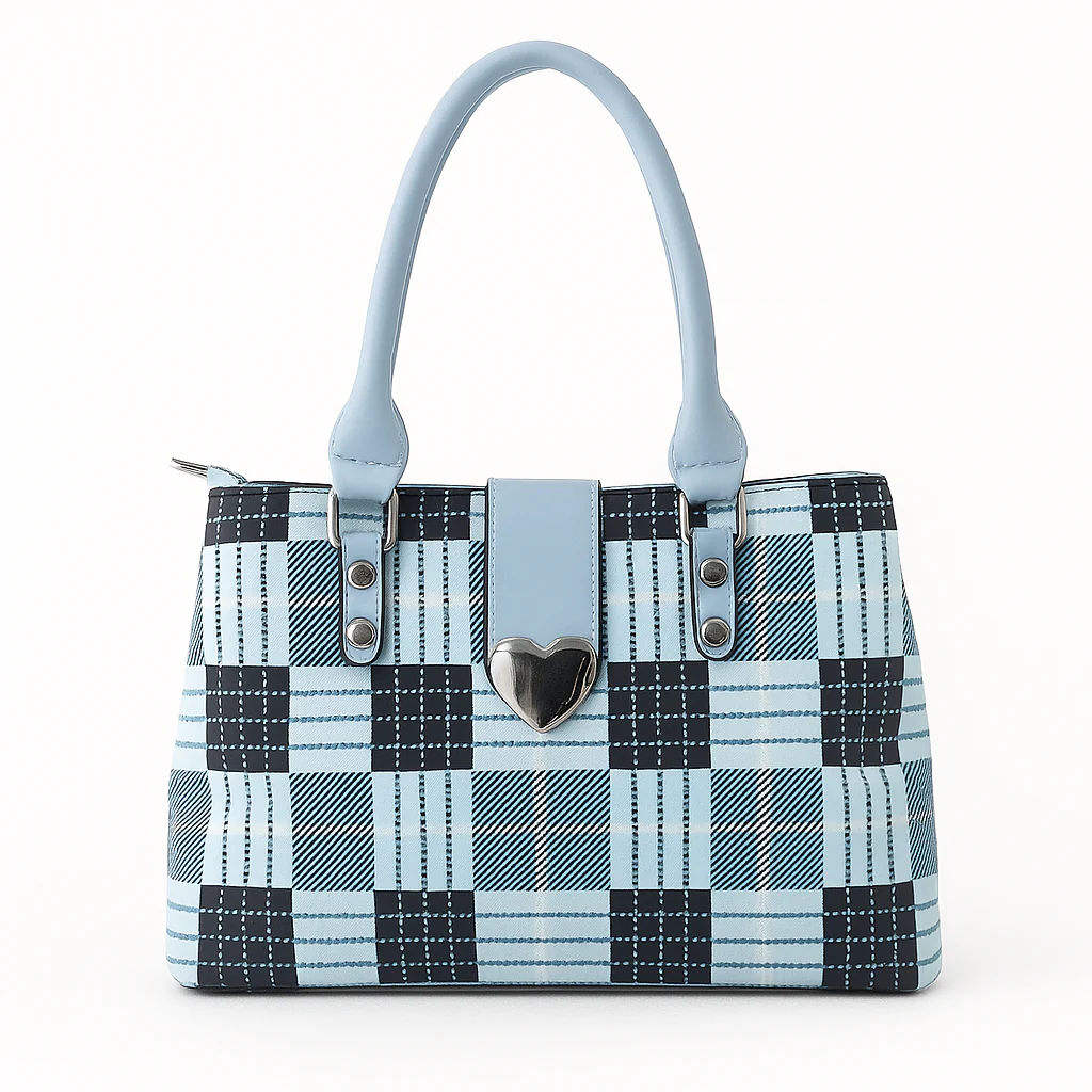 Stylish Check Handbag for Women Daily & Party Use – Luxury Style on Sale  F882