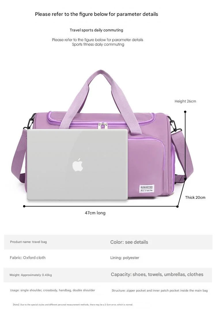Stylish & Spacious Travel Duffle Bag - Perfect for Travel, Gym & More 4141 - Image 12