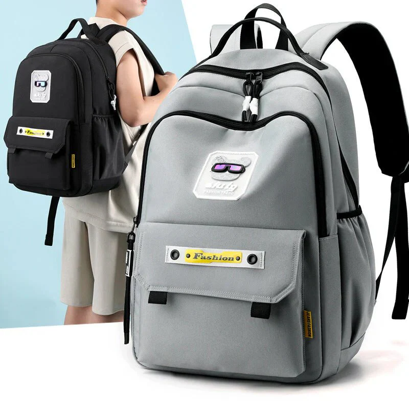 Stylish Kids Backpack With Special Gradient Decorative design KH18 - Image 12