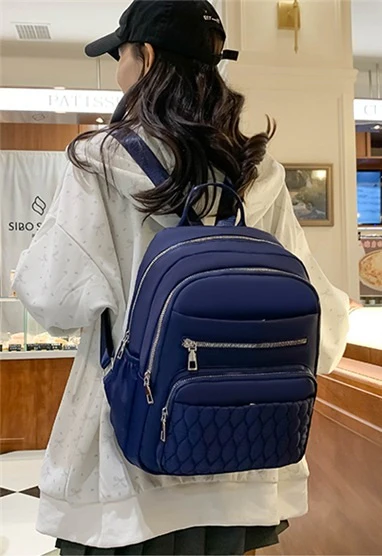 Stylish Multi Pockets High Quality Backpack 4047 - Image 14