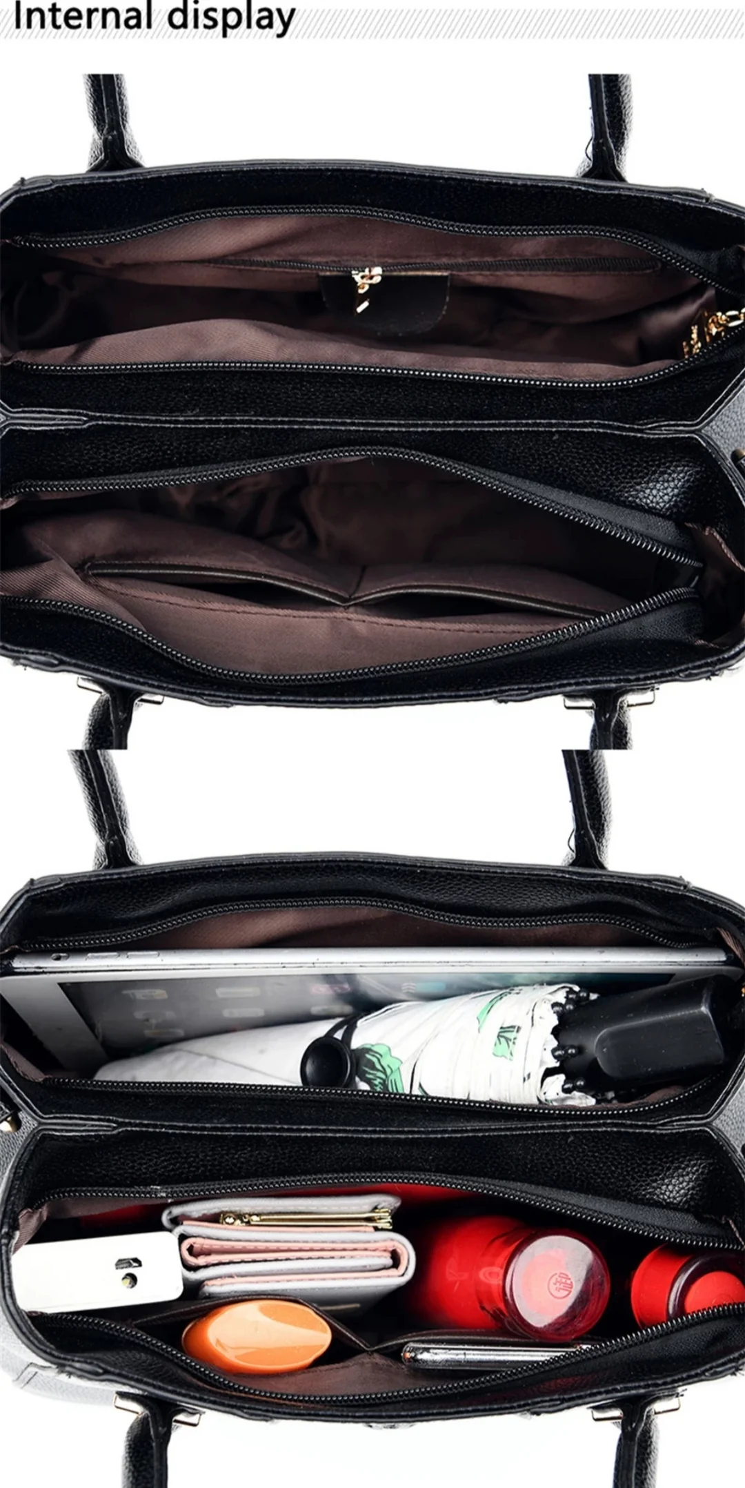 2 Psc Set- GB Handbag For Women A887-13 - Image 3