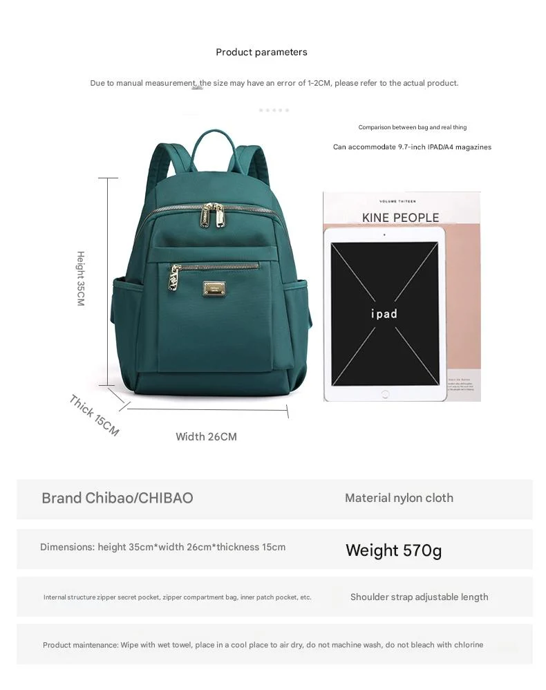 Sylish Backpack For Women and Girls 2027-9 - Image 7
