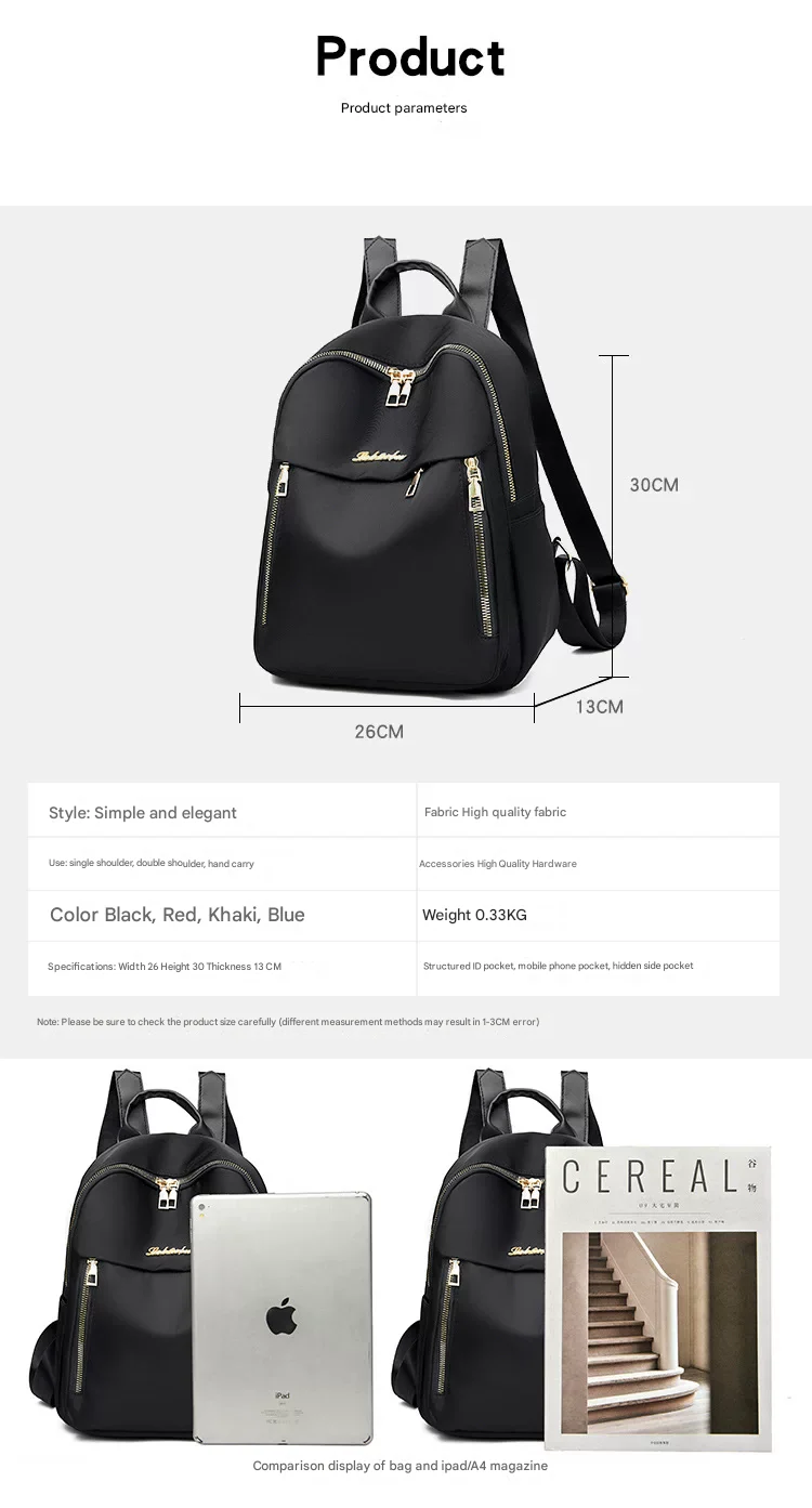 Sylish Backpack For Women and Girls 2027-5 - Image 7