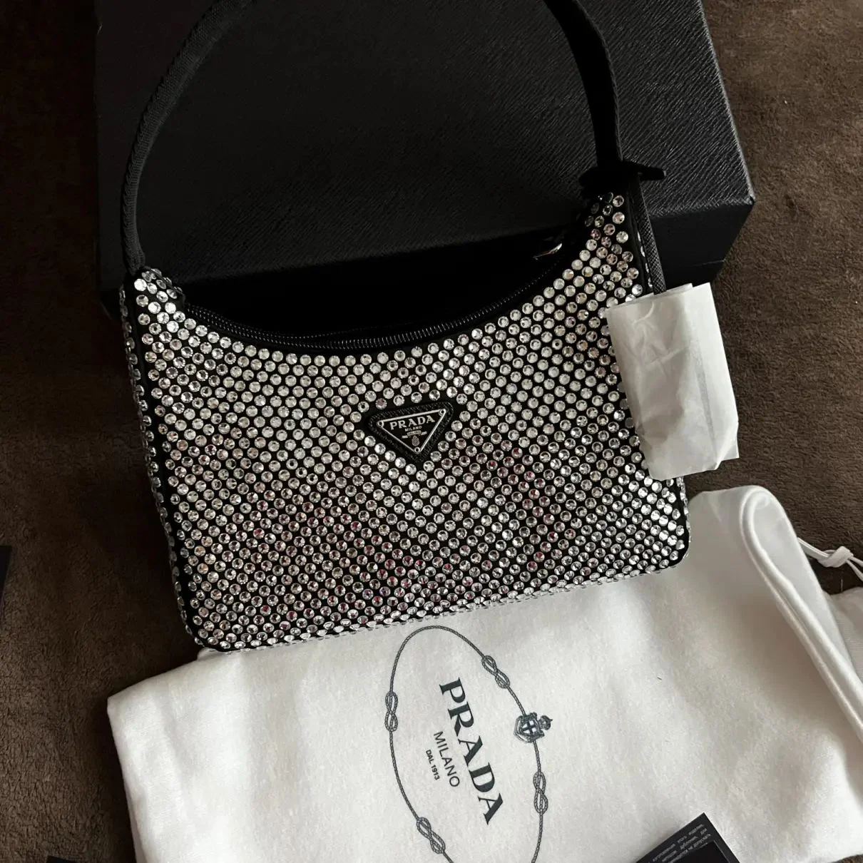 Prada Crossbody Bag – Includes Original Brand Box & Invoice | 8802 - Image 7