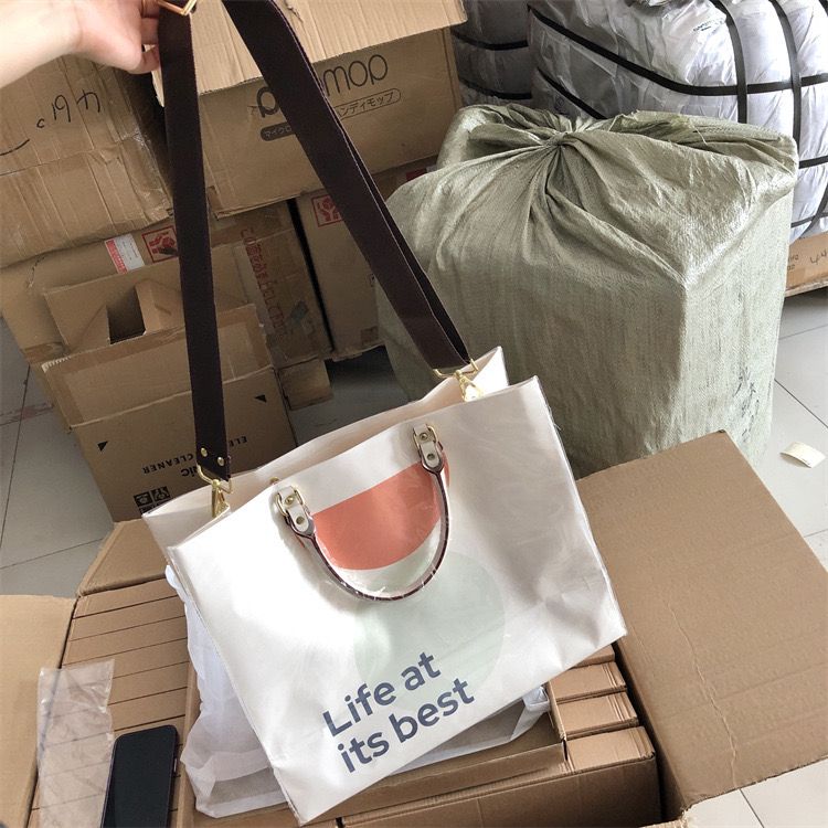 Tote Bags Fashionable Water-Repellent Portable Large Capacity Versatile Advanced (BWL) - Image 11