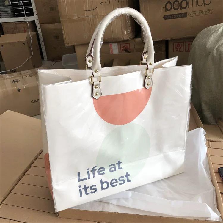 Tote Bags Fashionable Water-Repellent Portable Large Capacity Versatile Advanced (BWL) - Image 7