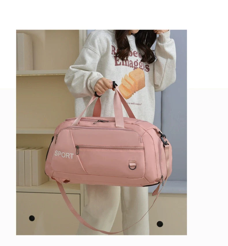 Travel Bag, Ultra-Large Capacity, Lightweight Storage Bag, Dry and Wet Separation, Portable Travel Sports Bag for Men and Women ZK416 - Image 22