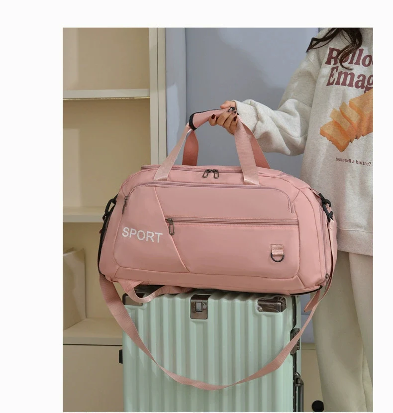 Travel Bag, Ultra-Large Capacity, Lightweight Storage Bag, Dry and Wet Separation, Portable Travel Sports Bag for Men and Women ZK416 - Image 23