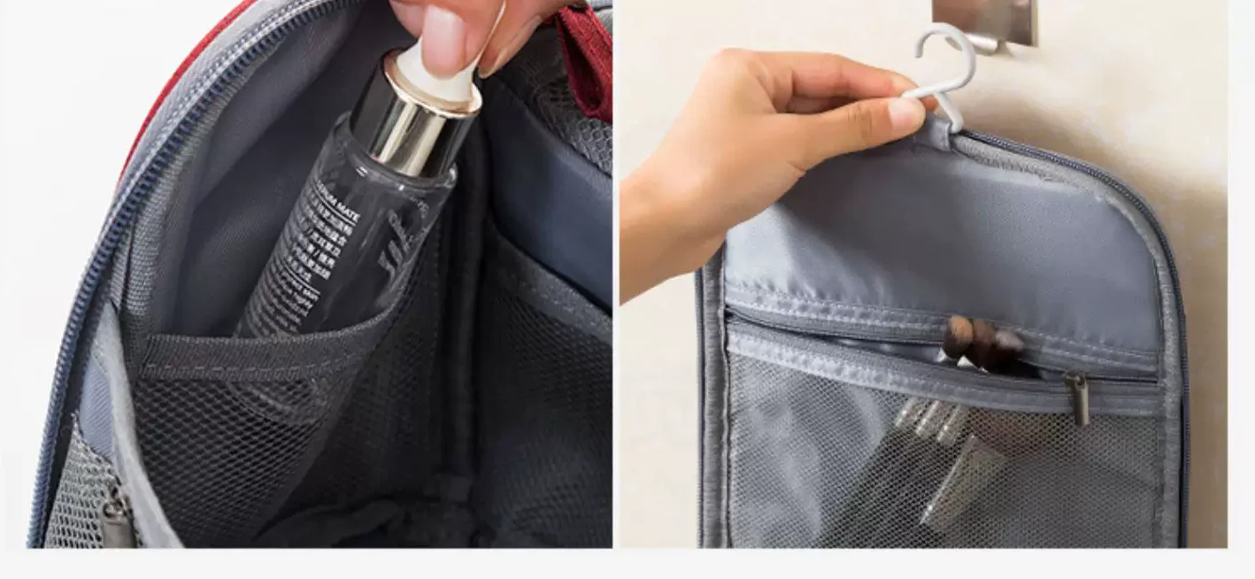 Travel Toiletry Bag Cosmetic Make up Organizer for Women and Men - Image 4