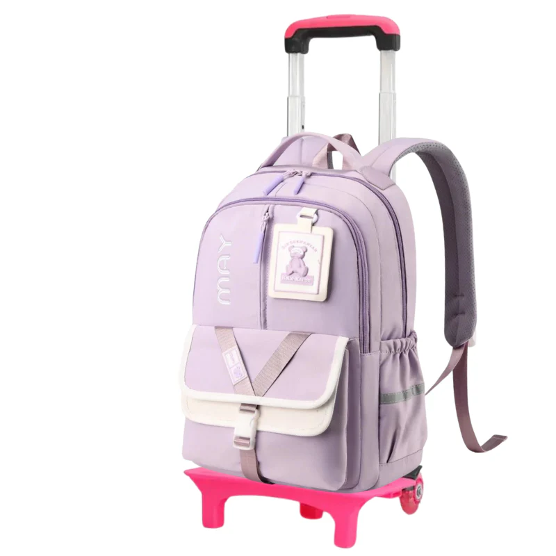 Durable Trolly Korean Vibe Unisex Backpack MS21 - Image 15