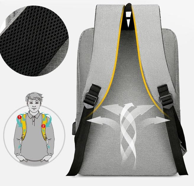 Waterproof & Scratch-Resistant Backpack WIthout USB Port 4213 - Image 5