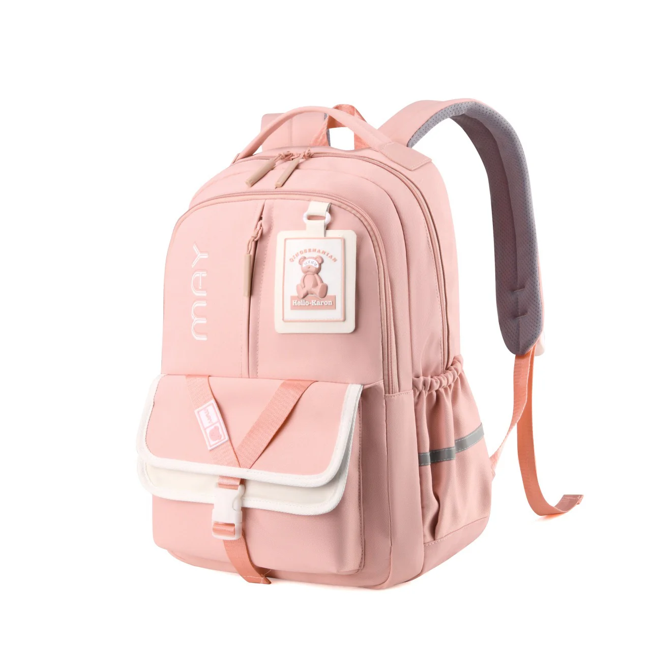 Durable Trolly Korean Vibe Unisex Backpack MS21 - Image 2