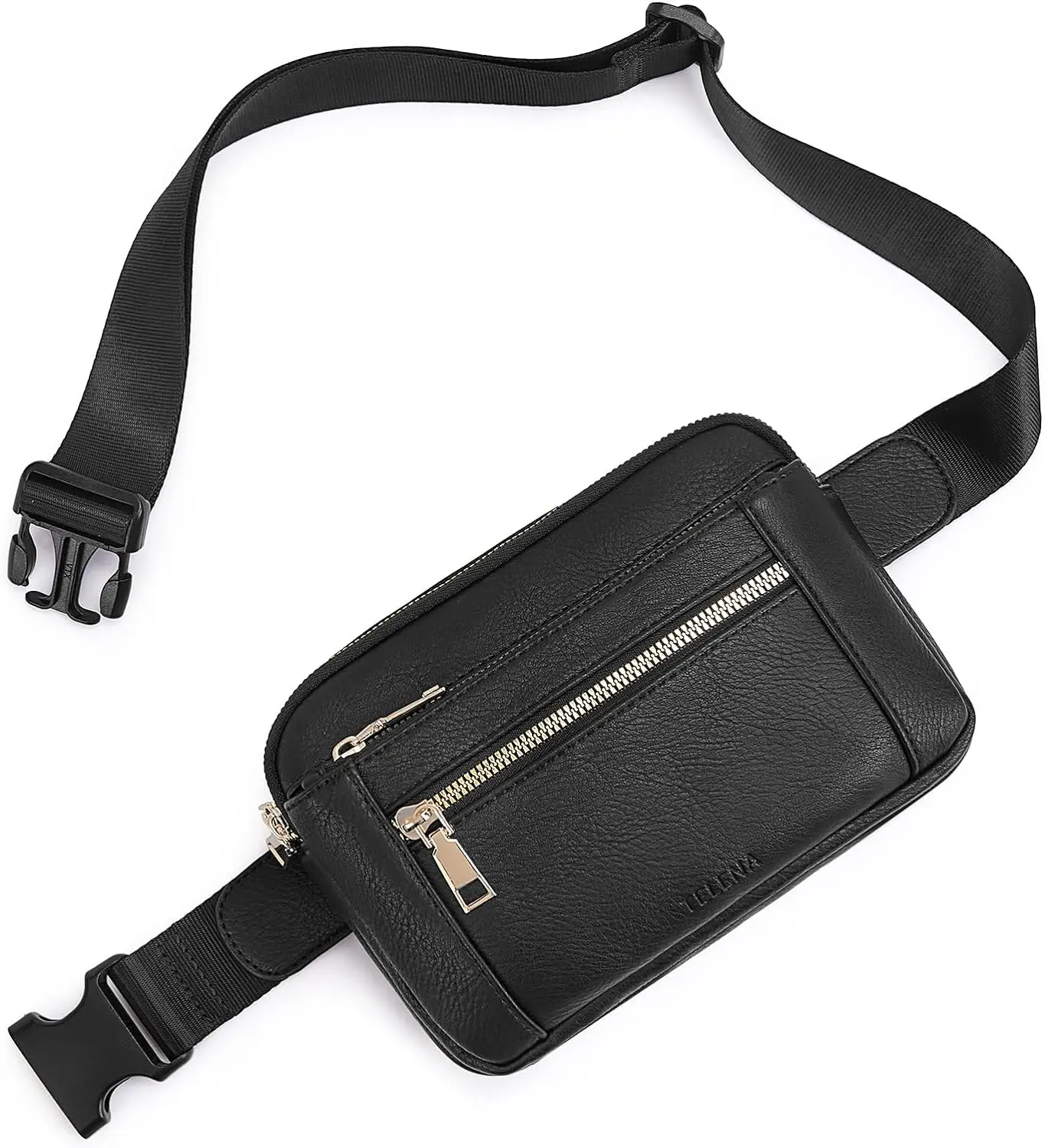 Premium Leather Fanny Pack - Lightweight Waist Bag with Adjustable Belt - Image 8