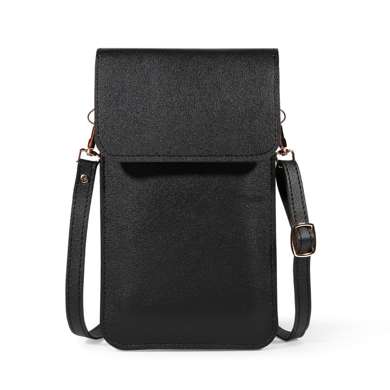 Touch Screen Ladies Cell Phone Wallet PU Leather 560-3 - Image 4